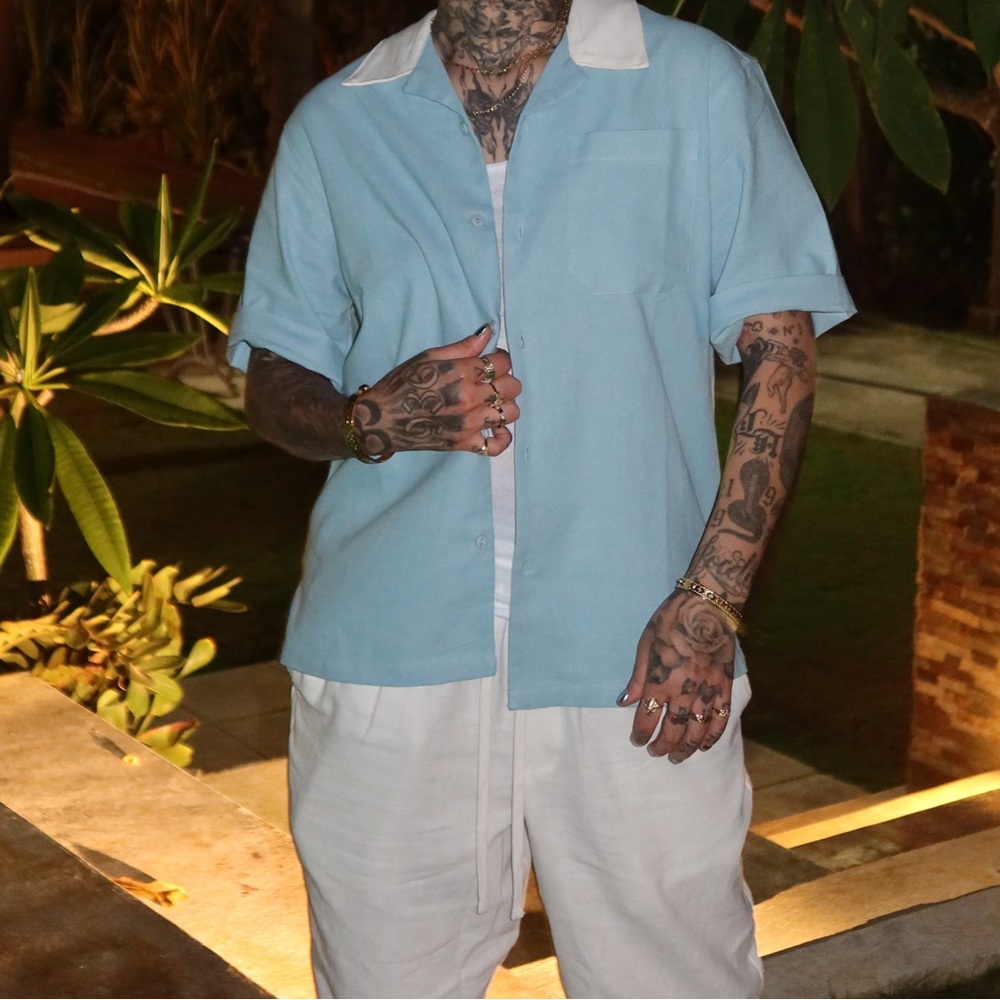 Cuban button up